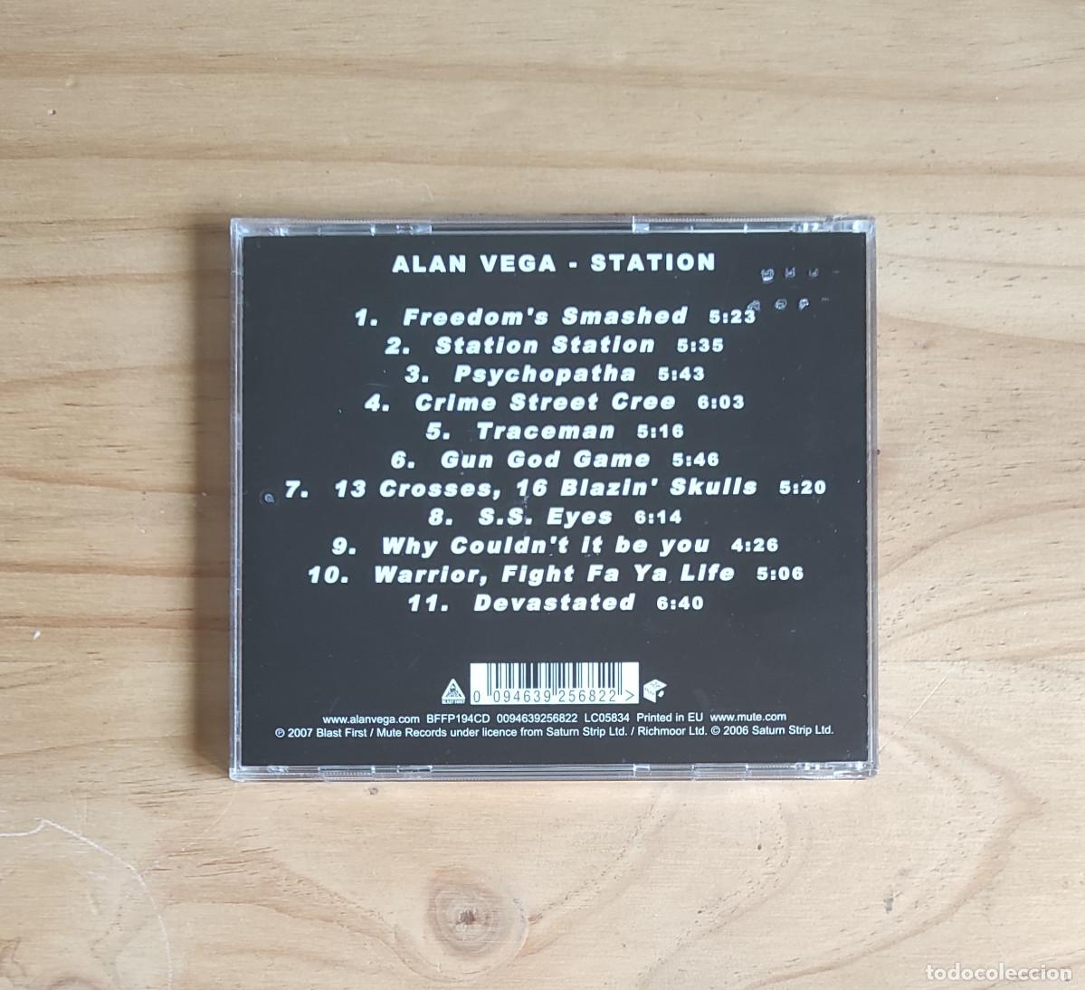 CDs de m&uacute;sica: Alan Vega - Station (2007) CD - Foto 2