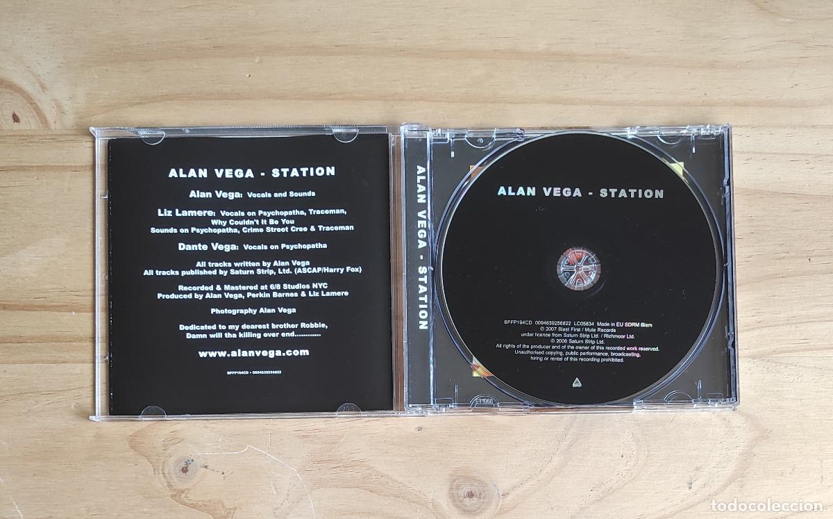 CDs de m&uacute;sica: Alan Vega - Station (2007) CD - Foto 3
