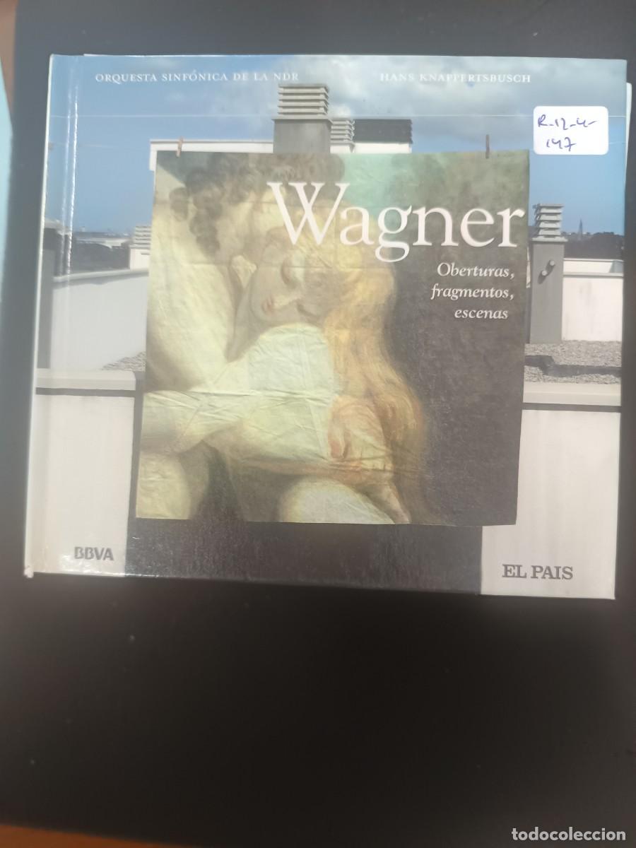 CDs de m&uacute;sica: WAGNER: OBERTURAS, FRAGMENTOS, ESCENAS. HANS KNAPPERTSBUSCH. ORQUESTA SINF&Oacute;NICA DE LA NDR (HAMBURGO)