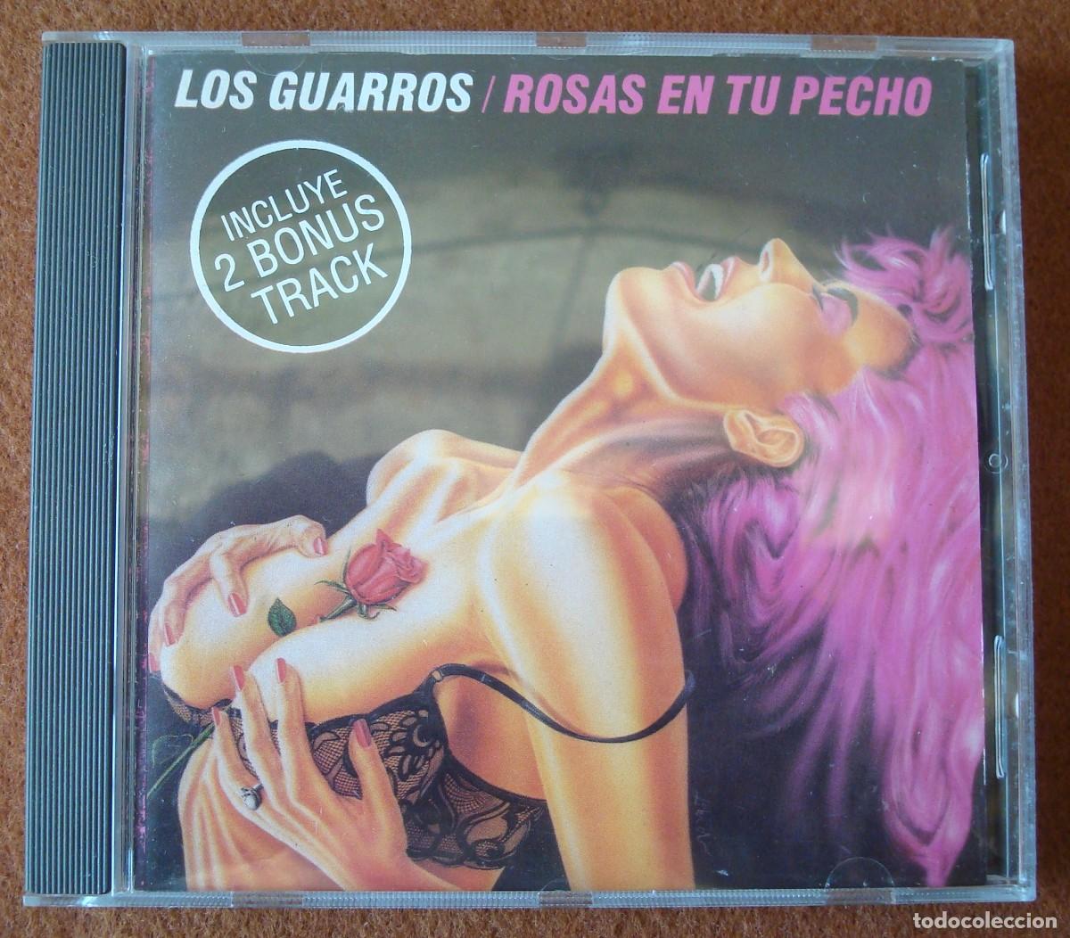 CDs de m&uacute;sica: Los Guarros (Javier Calamaro) : Rosas en tu pecho - Original Argentina 1991