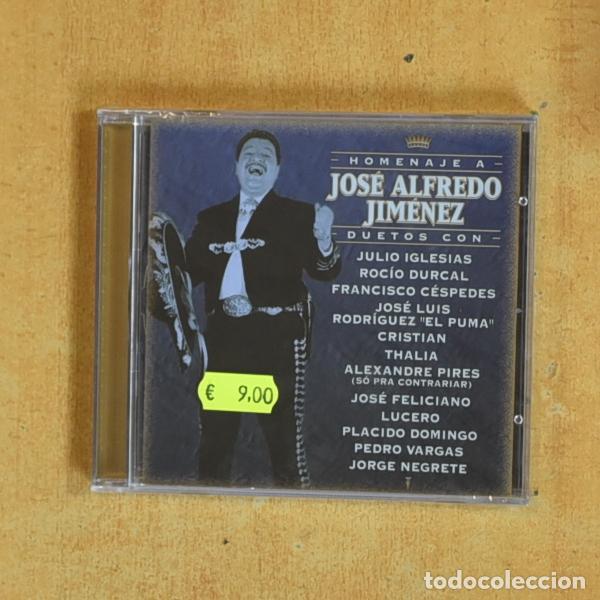 CDs de m&uacute;sica: JOSE ALFREDO JIMENEZ - HOMENAJE A JOSE ALFREDO JIMENEZ DUETOS - CD