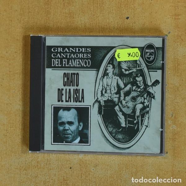 CDs de m&uacute;sica: CHATO DE LA ISLA - GRANDES CANTAORES DEL FLAMENCO - CD