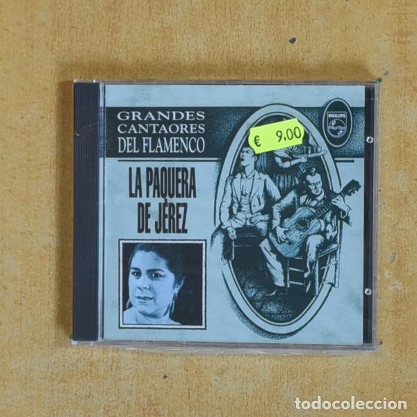 CDs de m&uacute;sica: LA PAQUETA DE JEREZ - GRANDES CANTAORES DEL FLAMENCO - CD