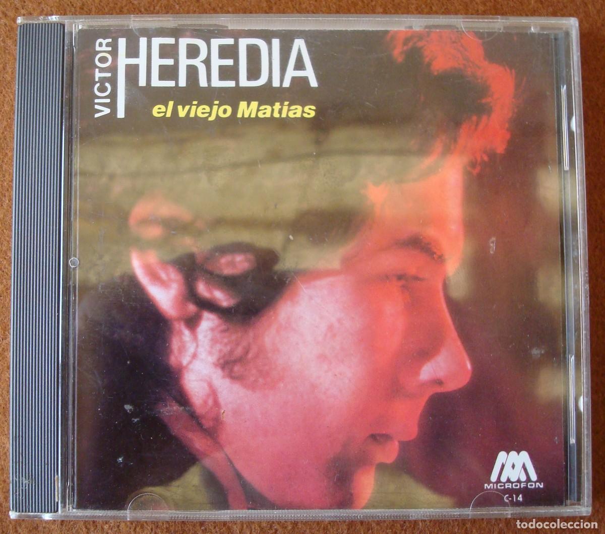 CD de M&uacute;sica: V&iacute;ctor Heredia : El viejo Mat&iacute;as - Edici&oacute;n USA 1990 Microfon