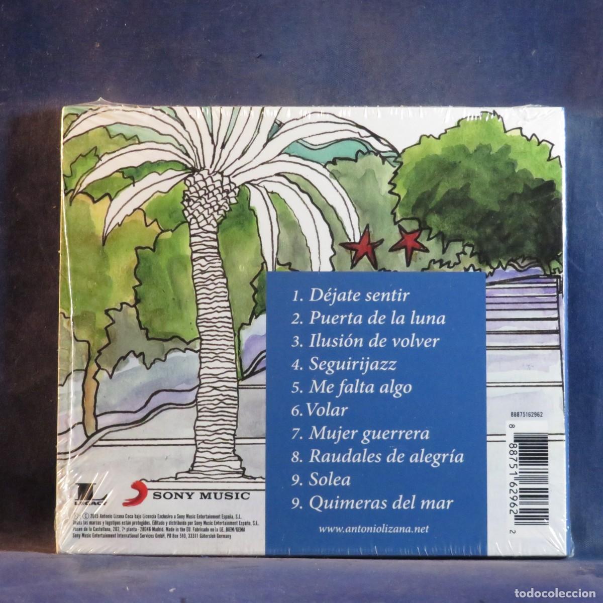 CDs de m&uacute;sica: ANTONIO LIZANA &ndash; QUIMERAS DEL MAR - CD - Foto 2