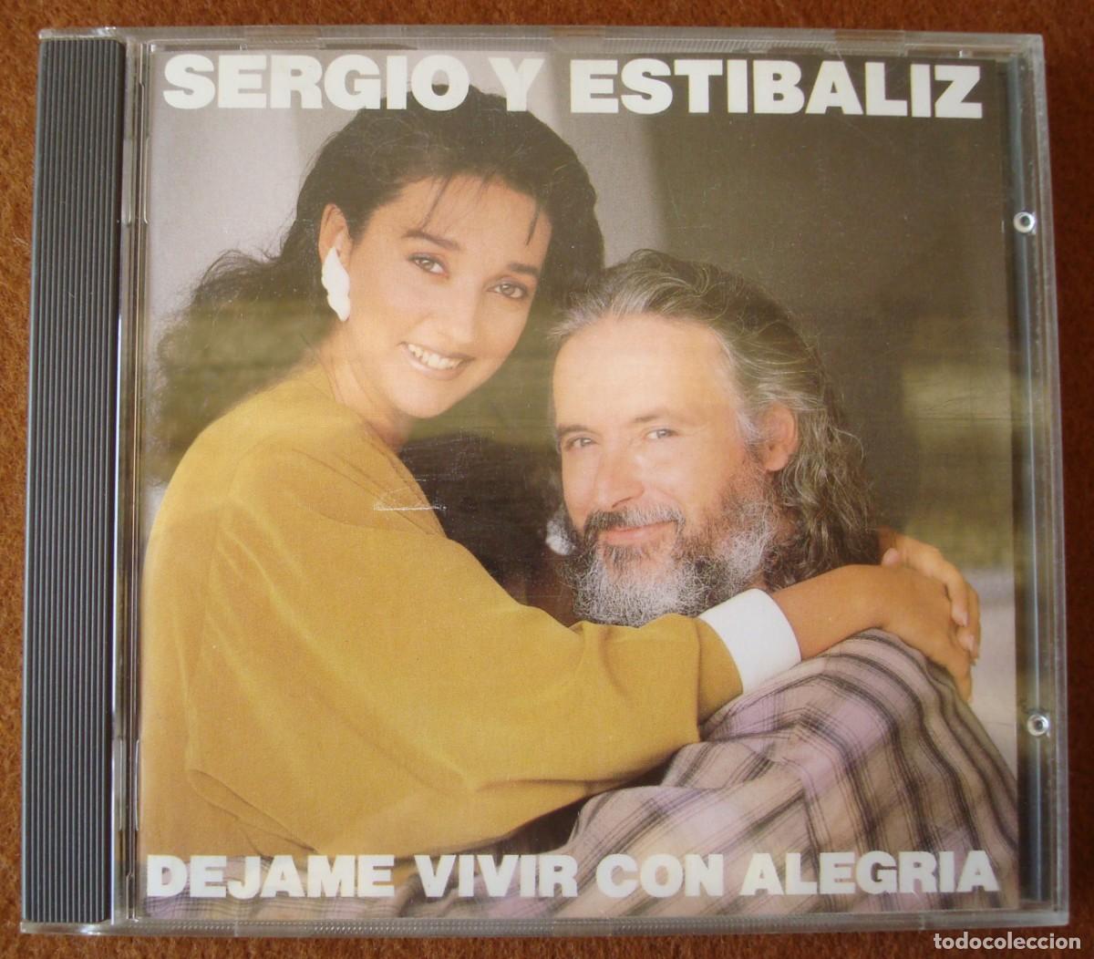 CD de M&uacute;sica: Sergio y Est&iacute;baliz (Mocedades) : D&eacute;jame vivir con alegr&iacute;a - CD 1988 CBS