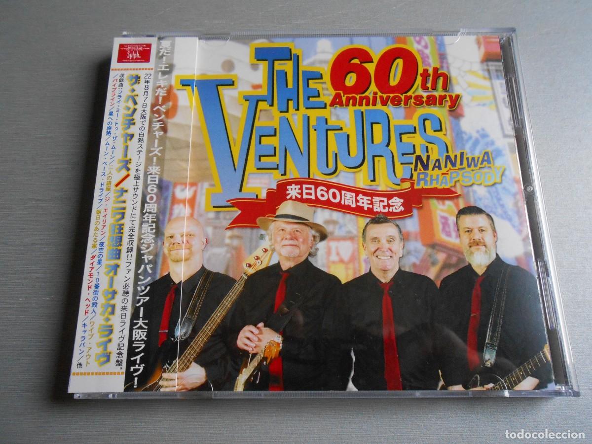 CDs de m&uacute;sica: VENTURES, THE -60 th ANNIVERSARY -,2 CD, INTRO + 36, A&Ntilde;O 2022, SYLPH RECORDS SY-1509, MADE IN JAPAN