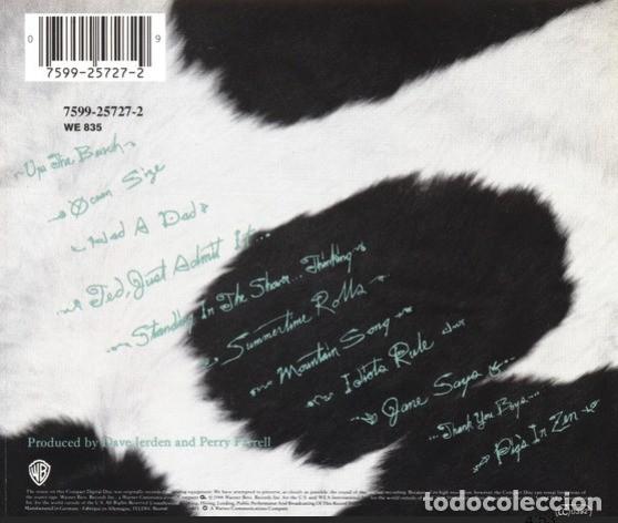 CDs de m&uacute;sica: JANES ADDICTION. NOTHINGS SHOCKING. CD. - Foto 2