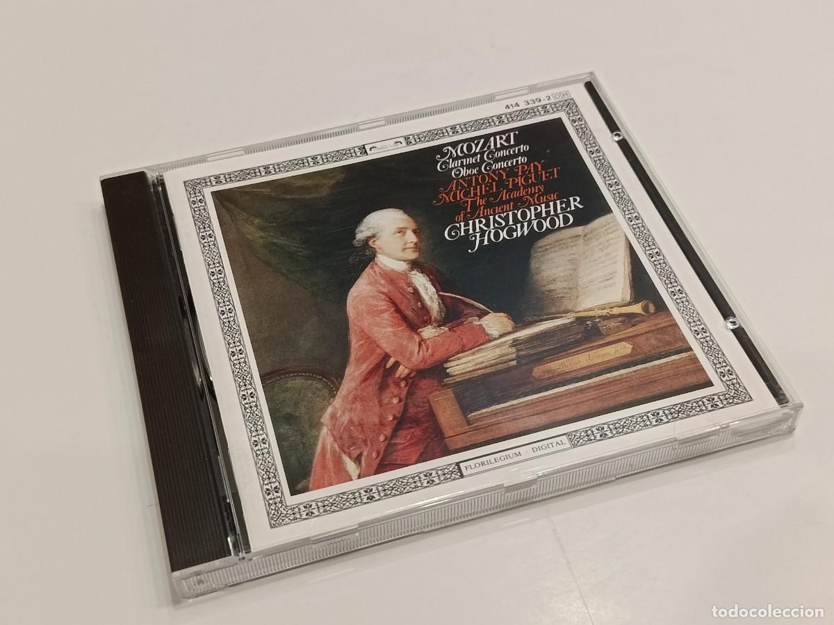 CDs de m&uacute;sica: MOZART - CLARINET & OBOE CONCERTO - PAY PIGUET - HOGWOOD - L&acute;OISEAU-LYRE CD 414 339-2 (1986) - NUEVO