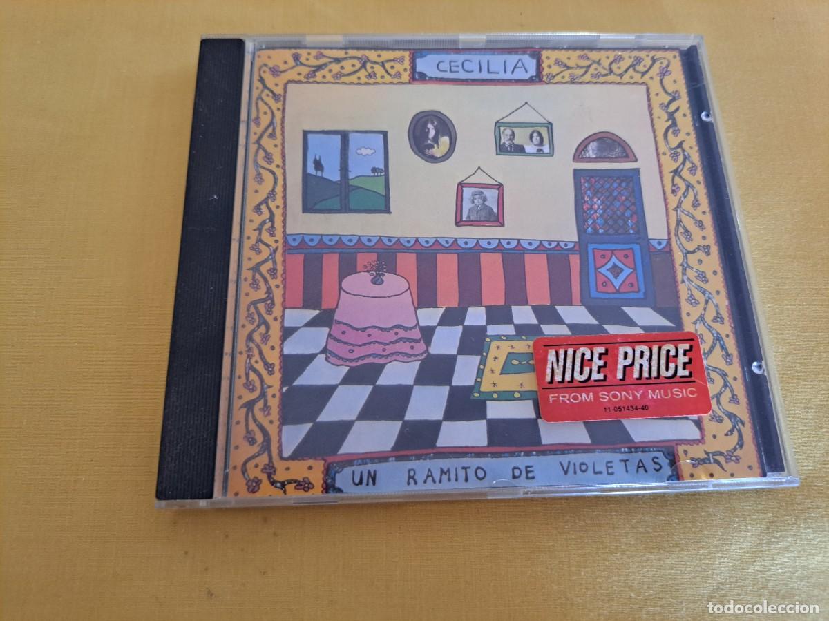 CDs de m&uacute;sica: CECILIA - UN RAMITO DE VIOLETAS - CBS/Sony &ndash; 471590 2 - SPAIN 1992