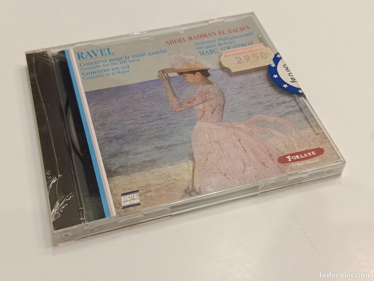 CD de M&uacute;sica: RAVEL - ABDEL RAHMAN EL BACHA - MARC SOUSTROT - FORLANE CD UCD 16522 (1984) - NUEVO PRECINTADO