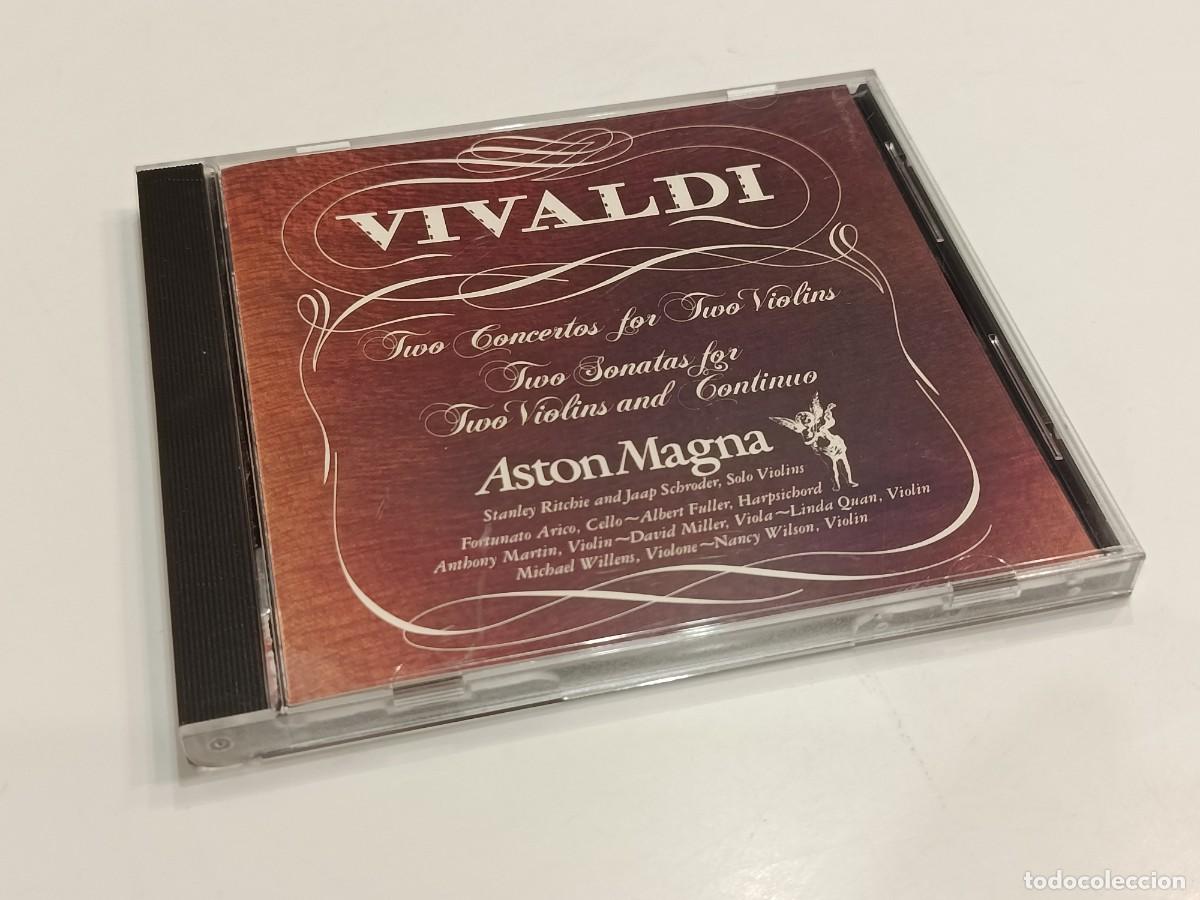CD de M&uacute;sica: VIVALDI - CONCERTOS & SONATAS FOR TWO VIOLINS AND CONTINUO - ASTON MAGNA - NONESUCH CD 9 79056-2