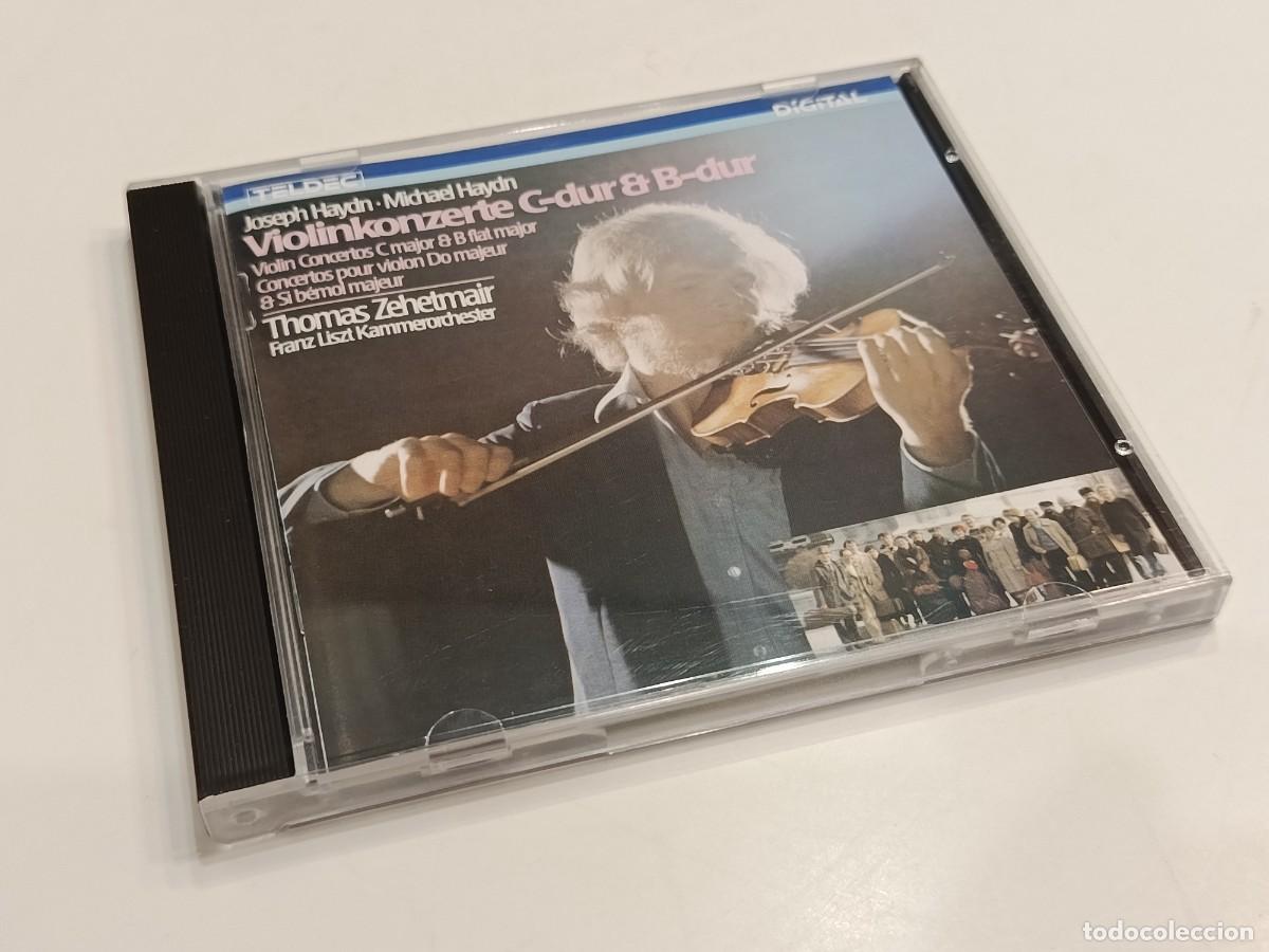 CDs de m&uacute;sica: JOSEPH & MICHAEL HAYDN - VIOLINKONZERTE C-DUR & B-DUR - ZEHETMAIR - TELDEC JAPAN CD 8.42917 ZK - NEW