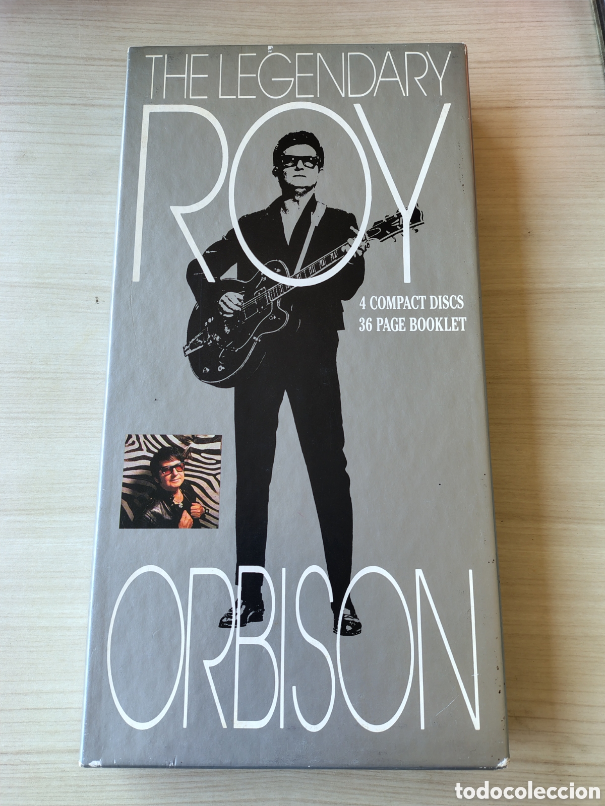 CDs de m&uacute;sica: ROY ORBISON The Legendary 4CD BOX + LIBRETO ( 1990 CBS USA )