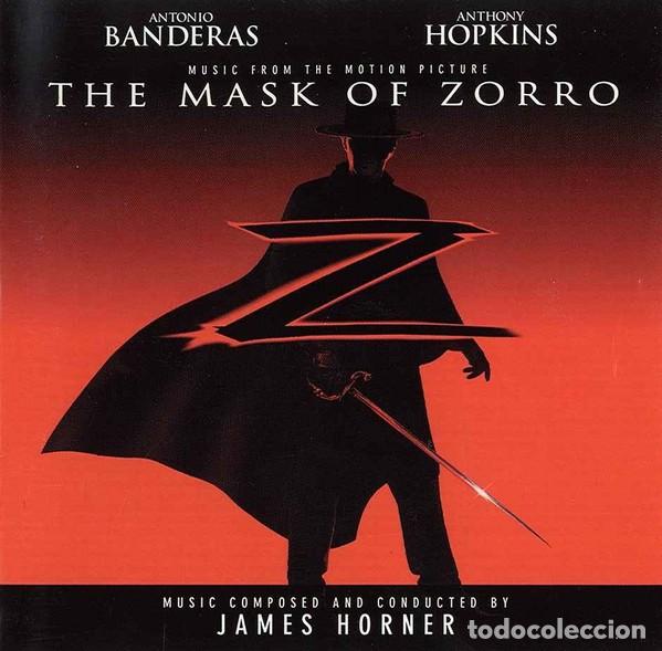 CDs de m&uacute;sica: James Horner &ndash; The Mask Of Zorro