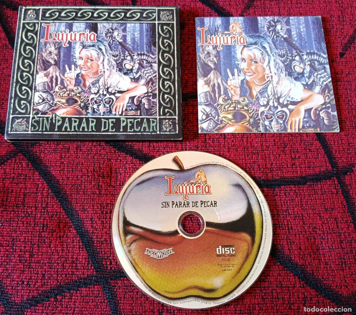 CDs de m&uacute;sica: LUJURIA ** Sin Parar De Pecar ** CD 1999 - Foto 1