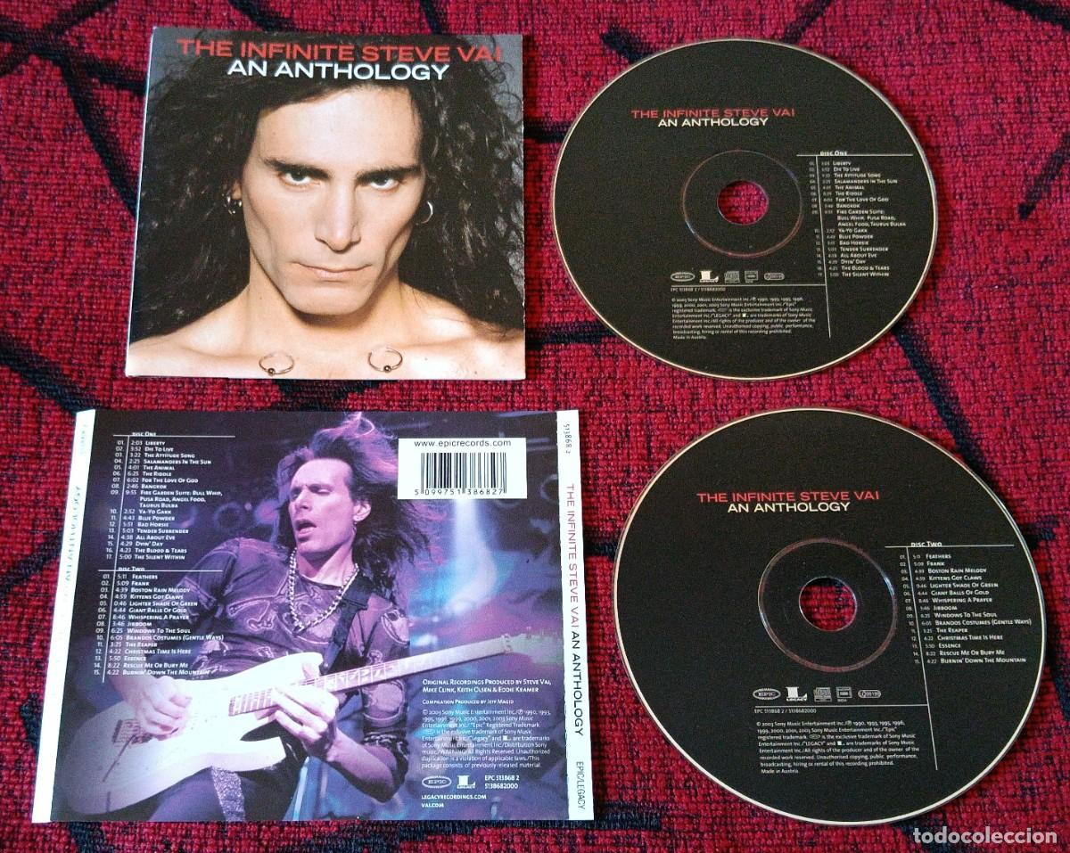 CDs de m&uacute;sica: STEVE VAI ** The Infinite Steve Vai (An Anthology) ** CD DOBLE 2003