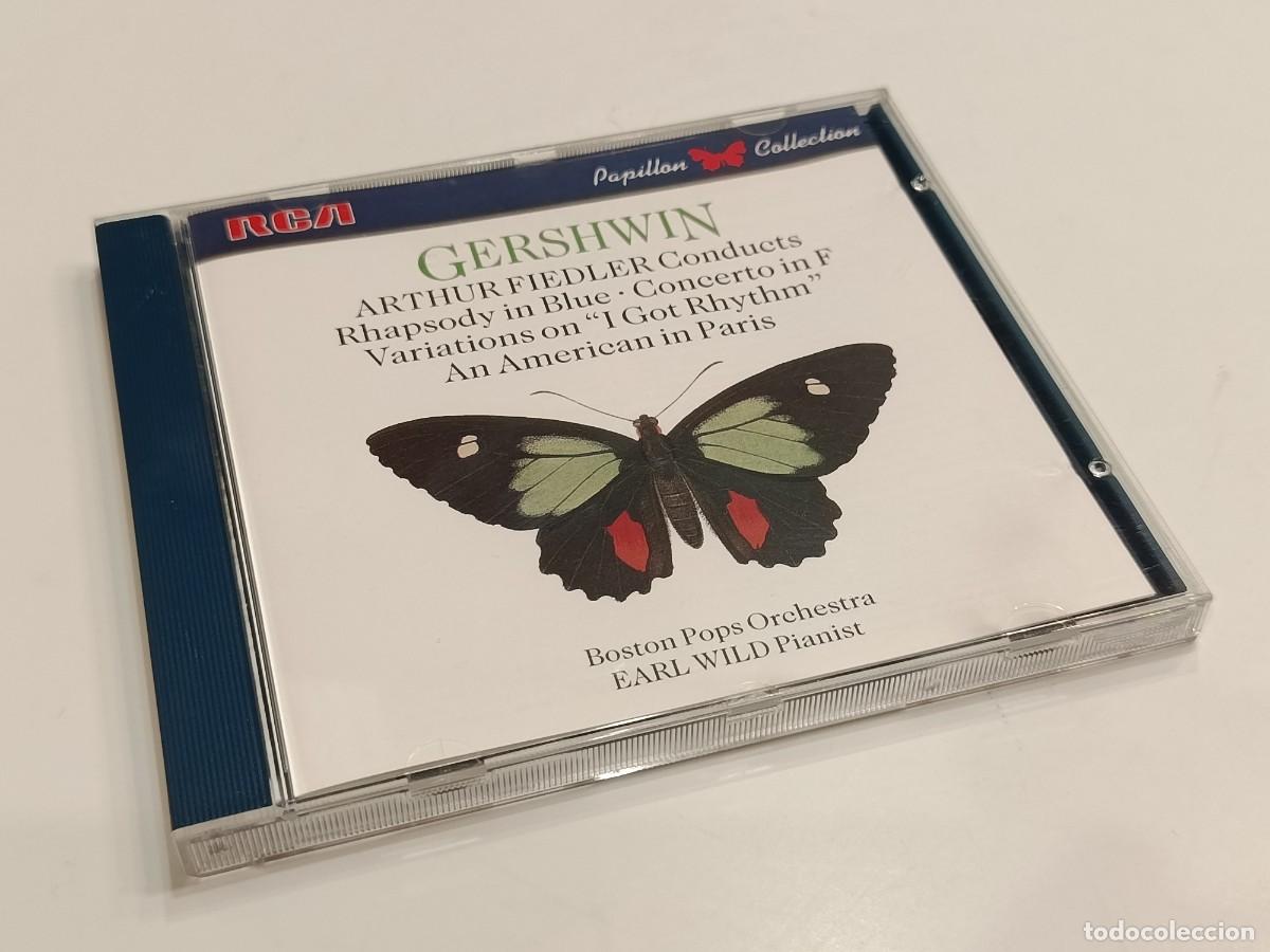CD de M&uacute;sica: GERSHWIN - ARTHUR FIEDLER - RHAPSODY IN BLUE - RCA PAPILLON COLLECTION CD GD86519 (1987) - NUEVO