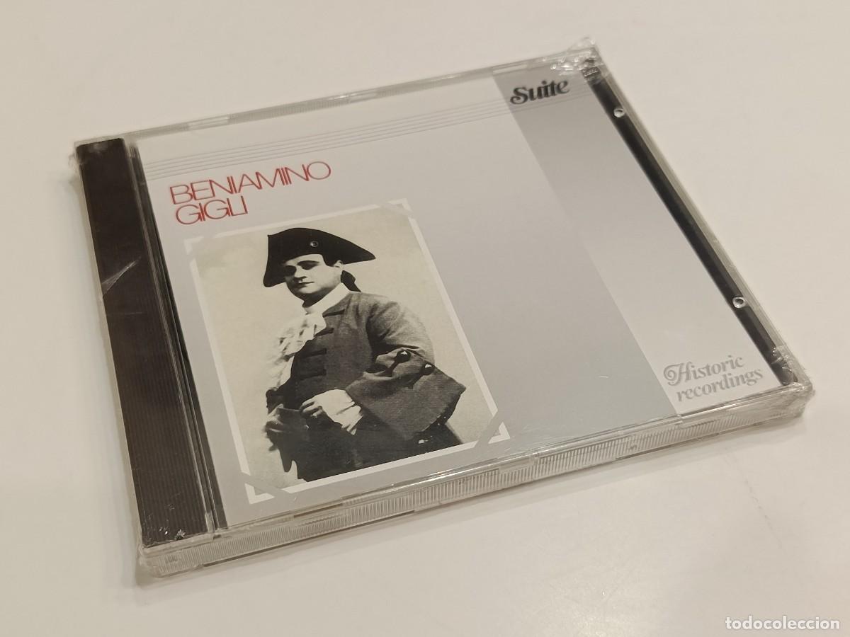 CD de M&uacute;sica: BENIAMINO GIGLI - SUITE - HISTORICAL RECORDINGS CD CDS 1-5007 (1987) - NUEVO PRECINTADO