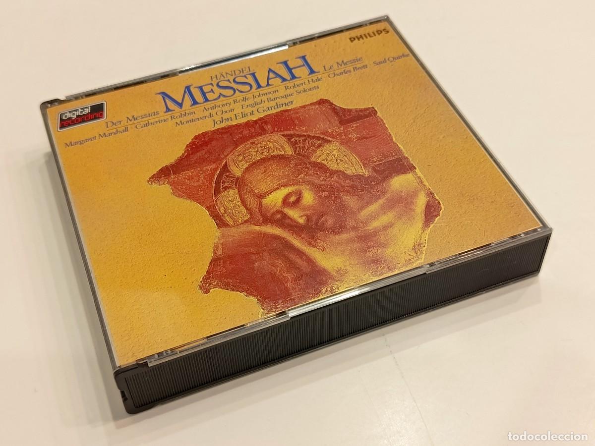 CDs de m&uacute;sica: HANDEL - MESSIAH DER MESSIAS LE MESSIE - JOHN ELIOT GARDINER - PHILIPS 2 CD 411 041-2 - NUEVO