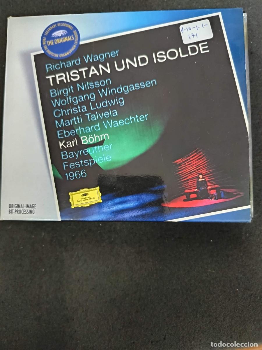 Music CDs: WAGNER. TRISTAN UND ISOLDE. DIR. KARL B&Ouml;HM. INT&Eacute;RP: BIRGIT NILSSON, WOLFGANG WINDGASSEN, CHRISTA LUD