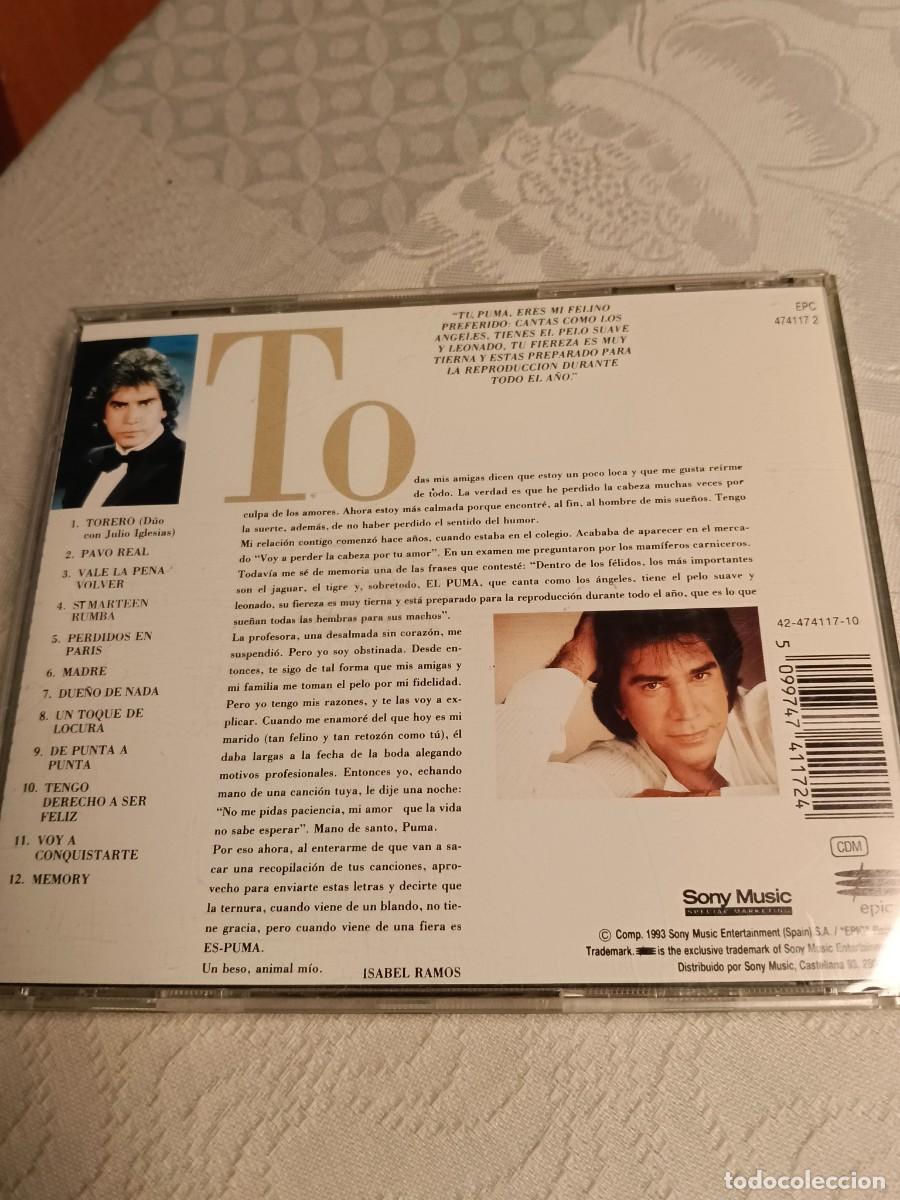 CDs de m&uacute;sica: RAR CD. PUMA. QUERIDO PUMA. - Foto 3