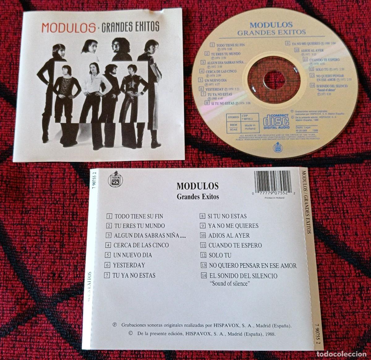 CDs de m&uacute;sica: MODULOS ** Grandes Exitos ** CD 1988 - Foto 1
