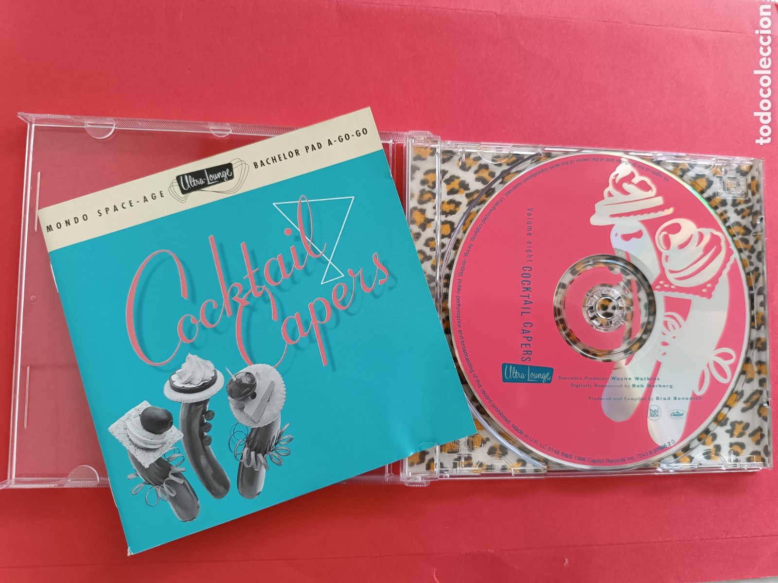 CDs de m&uacute;sica: CD: ULTRA LOUNGE Vol. 8 - COCKTAIL CAPERS (Capitol Records, 1996) - Hipster, Cool, Martini -