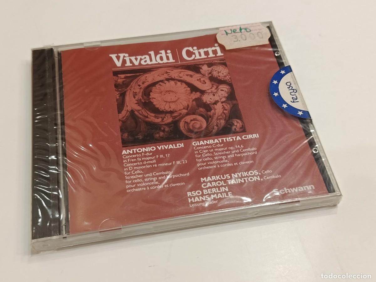 CD de M&uacute;sica: VIVALDI CIRRI - NYIKOS TAINTON - HANS MAILE - SCHWANN MUSICA MUNDI CD Schwann CD 11624