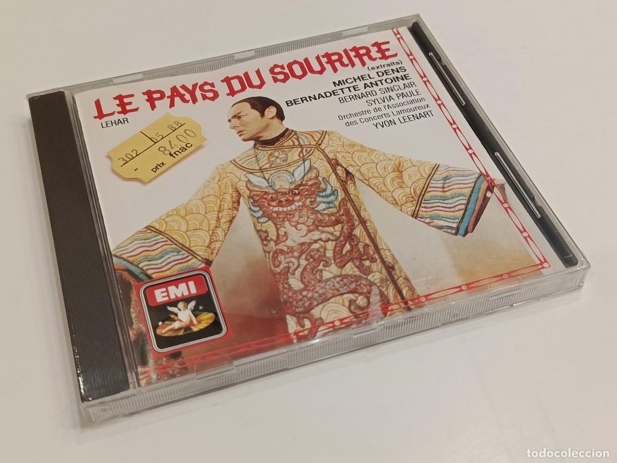 CD de M&uacute;sica: FRANZ LEHAR - LE PAYS DU SOURIRE - YVON LEENART - EMI CD CDM 7691392 (1987) - NUEVO PRECINTADO