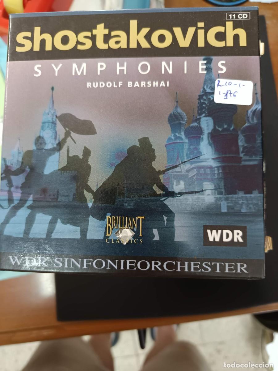 CDs de m&uacute;sica: CAJA 11 CD. SHOSTAKOVICH: SYMPHONIES. DIR: RUDOLF BARSHAI. WDR SINFONIEORCHESTER
