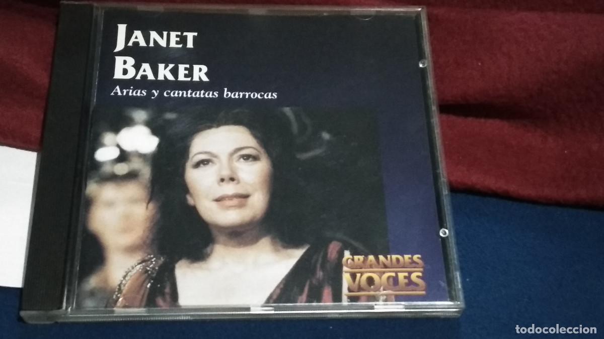CDs de m&uacute;sica: GRANDES VOCES - JANET BAKER / ARIAS Y CANTATAS BARROCAS - CD 1997 EMI ALTAYA
