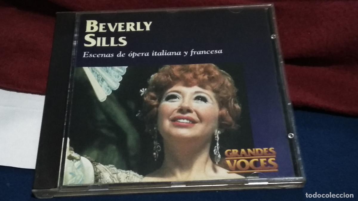 CDs de m&uacute;sica: GRANDES VOCES - BEVERLY SILLS / ESCENAS DE OPERA ITALIANA Y FRANCESA - CD 1997 EMI ALTAYA