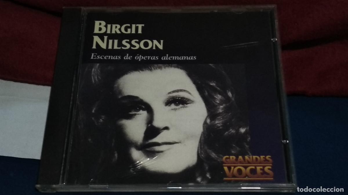 Music CDs: GRANDES VOCES - BIRGIT NILSSON / ESCENAS DE OPERAS ALEMANAS - CD 1997 EMI ALTAYA