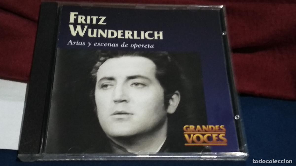 CDs de m&uacute;sica: GRANDES VOCES - FRITZ WUNDERLICH / ARIAS Y ESCENAS DE OPERETA- CD 1997 EMI ALTAYA