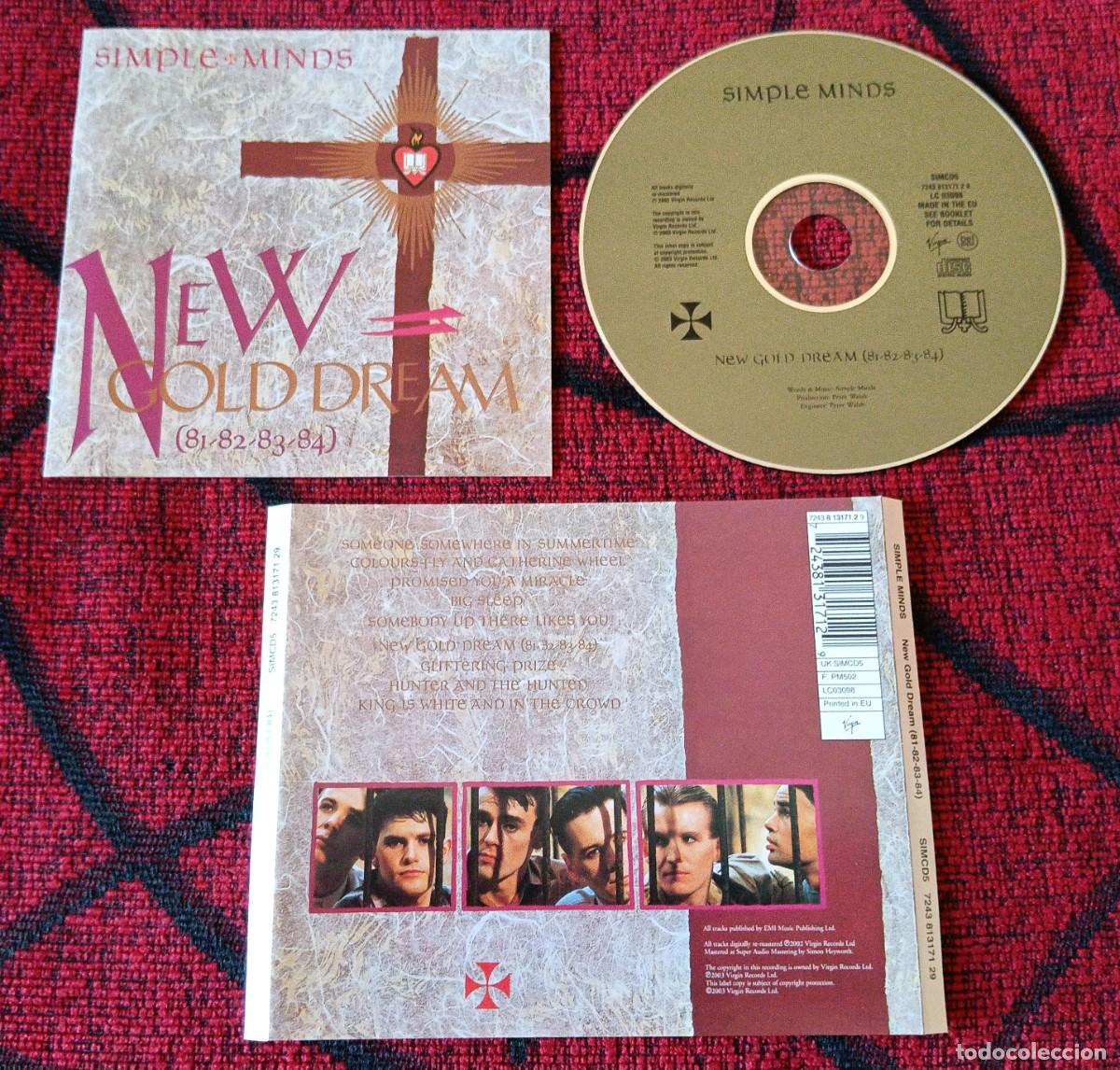 CDs de m&uacute;sica: SIMPLE MINDS ** New Gold Dream (81-82-83-84) ** CD REEDICION 2002 UK