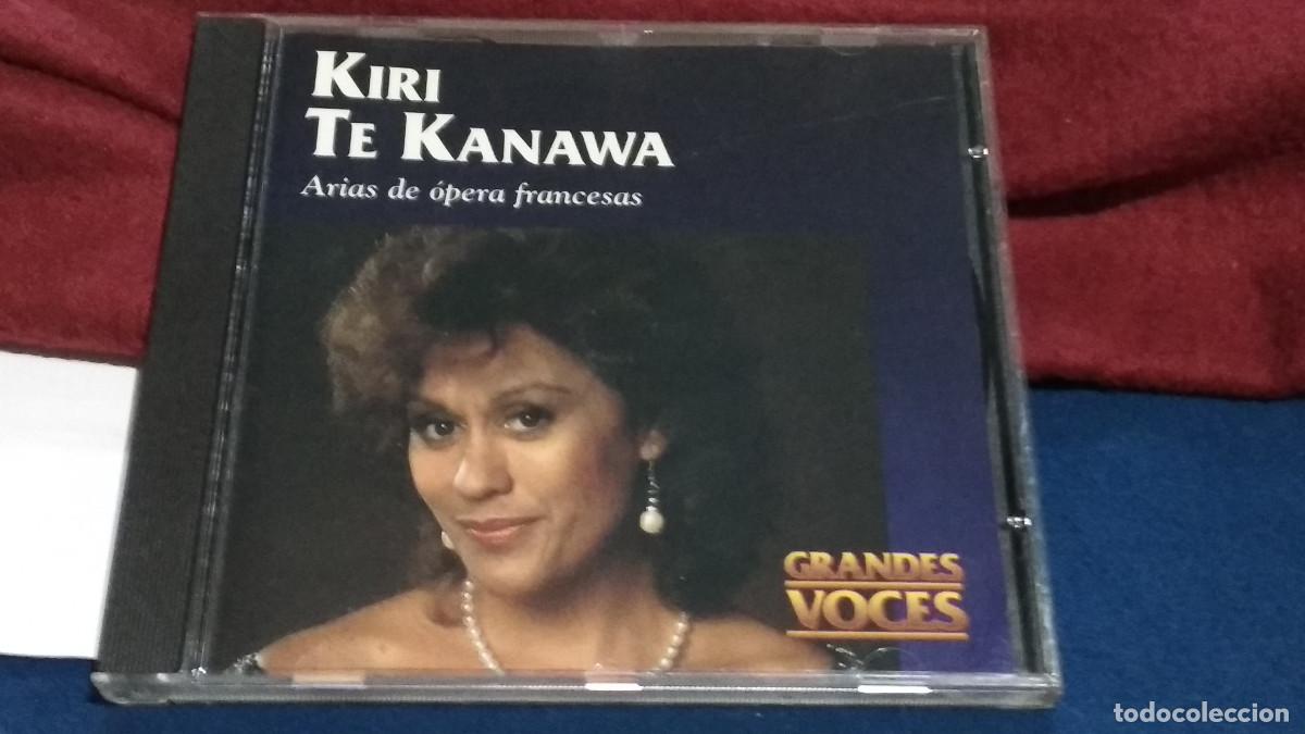 CDs de m&uacute;sica: GRANDES VOCES - Kiri Te Kanawa &ndash; Arias De &Oacute;pera Francesas - CD 1997 EMI ALTAYA