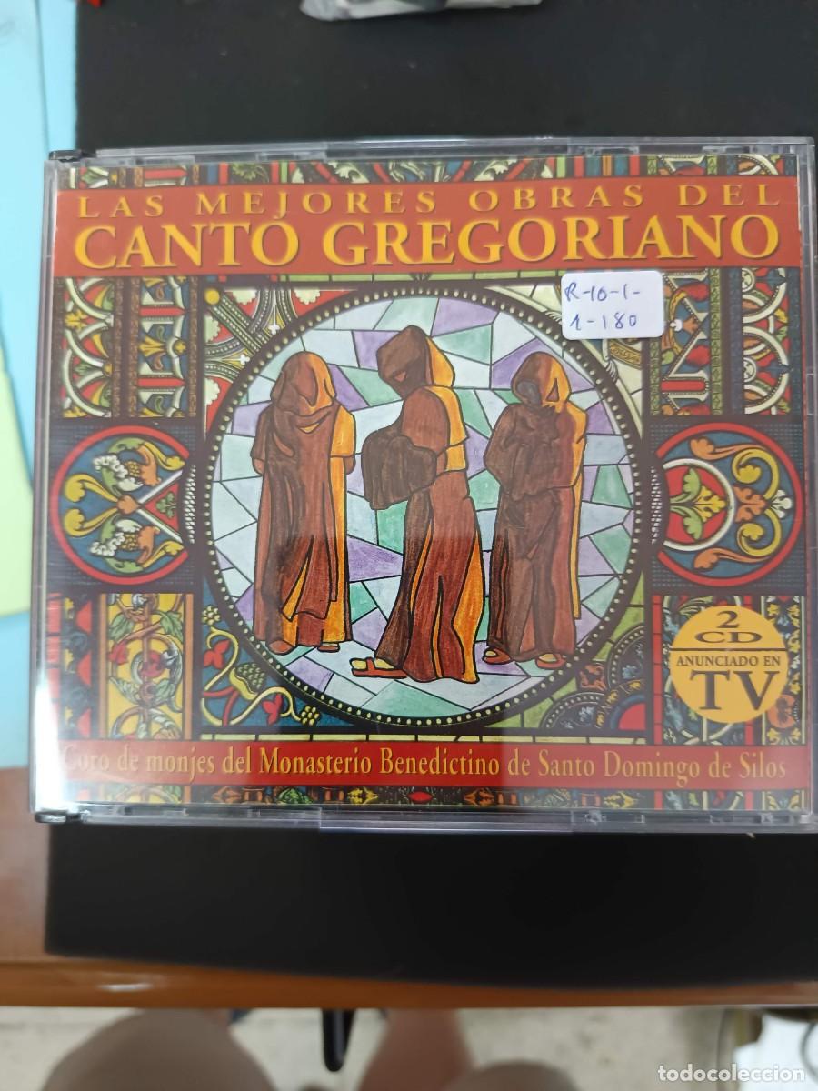 CDs de m&uacute;sica: 2 CD. LAS MEJORES OBRAS DEL CANTO GREGORIANO. CORO DE MONJES DEL MONASTERIO BENEDICTINO DE SANTO DOM