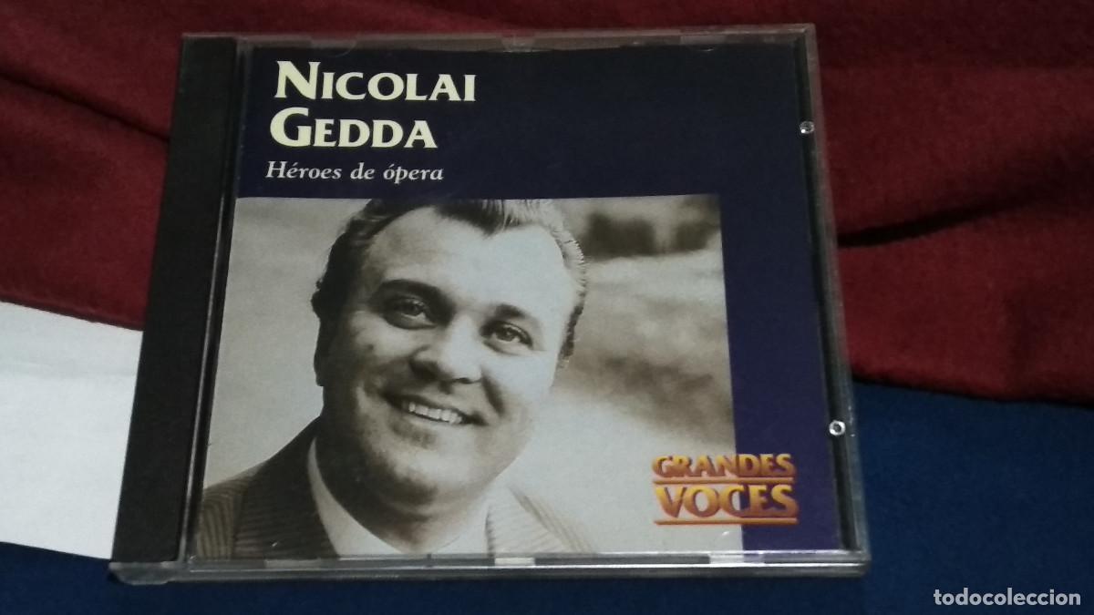 CDs de m&uacute;sica: GRANDES VOCES - NICOLAI GEDDA / HEROES DE OPERA - CD 1997 EMI ALTAYA