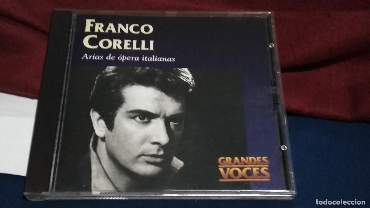 CDs de m&uacute;sica: GRANDES VOCES - FRANCO CORELLI ARIAS DE &Oacute;PERA ITALIANAS - CD 1997 EMI ALTAYA