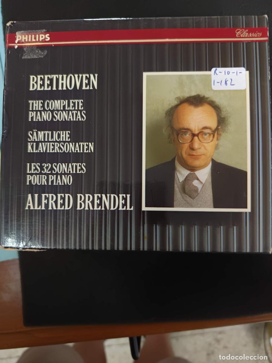 CDs de m&uacute;sica: 11 CD. BEETHOVEN. THE COMPLETE PIANO SONATAS. LES 32 SONATES POUR PIANO. ALFRED BRENDEL