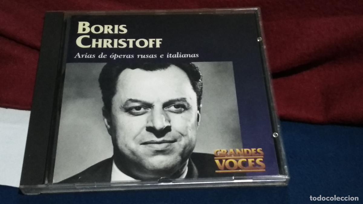 CDs de m&uacute;sica: GRANDES VOCES - BORIS CHRISTOFF / ARIAS DE &Oacute;PERAS RUSAS E ITALIANAS- CD 1997 EMI ALTAYA