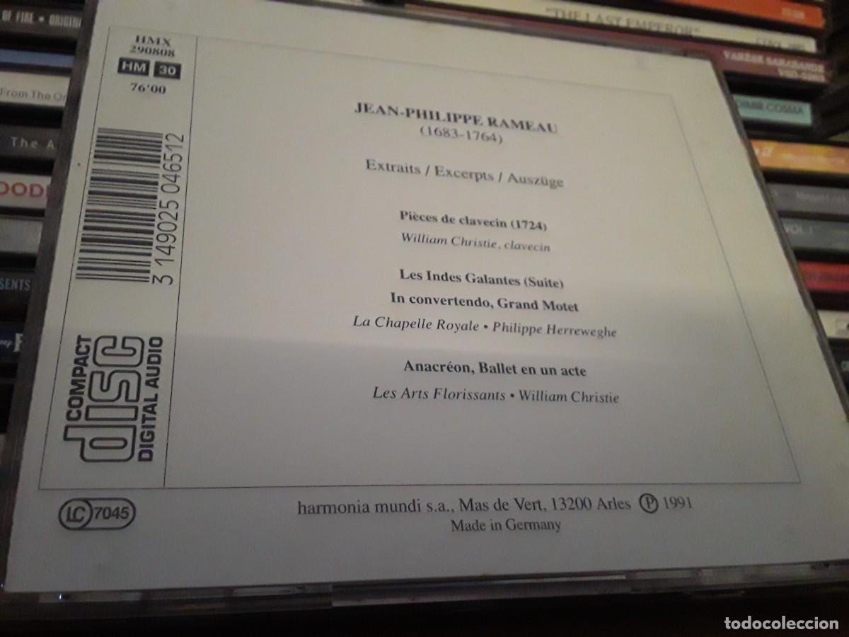 CDs de m&uacute;sica: Jean-Philippe Rameau - Pr&eacute;lude Baroque VIII (CD, Comp) - Foto 2