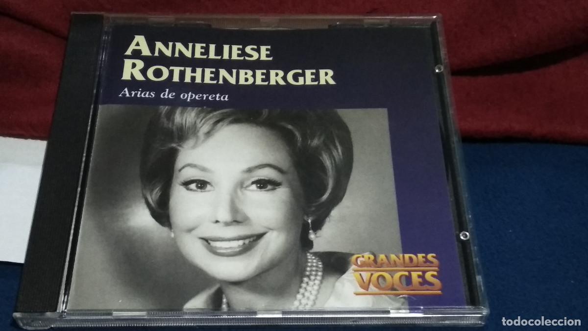 CDs de m&uacute;sica: GRANDES VOCES - ANNELIESE ROTHENBERGER / ARIAS DE OPERETA - CD 1997 EMI ALTAYA
