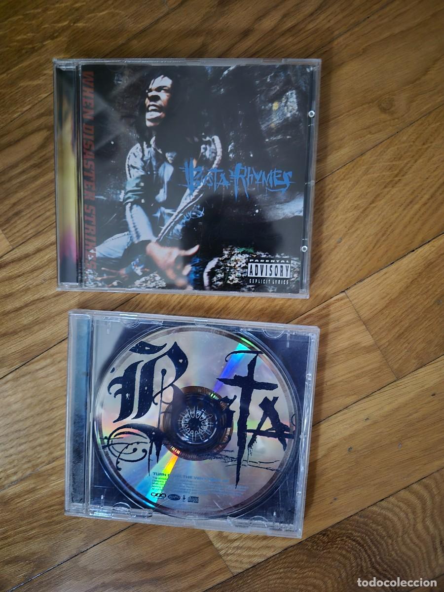 CDs de m&uacute;sica: Lote 2 CDs - Busta Rhymes - When disaster Strikes - Turn it up, the very best of