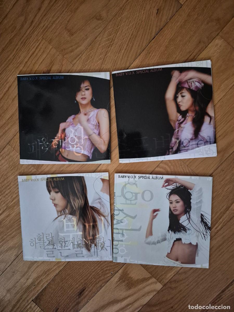 CDs de m&uacute;sica: Lote 4 CDs K-pop Baby V.O.X. Special &aacute;lbum