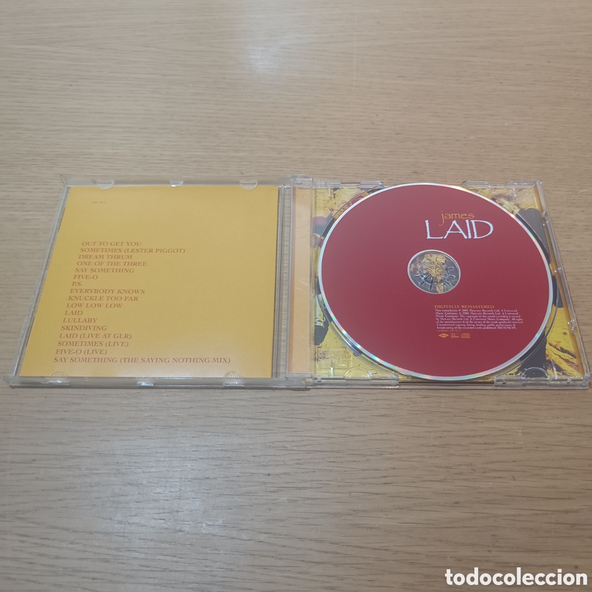 CDs de m&uacute;sica: James CD Laid (17 Tracks) - Foto 3