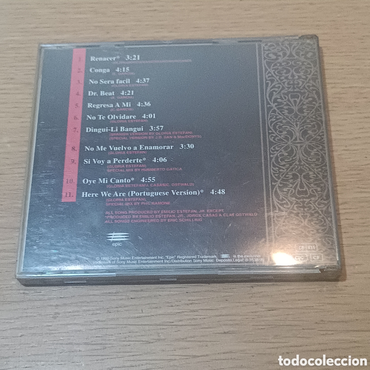 CDs de m&uacute;sica: Gloria Estefan CD &Eacute;xitos De Gloria Estefan - Foto 2