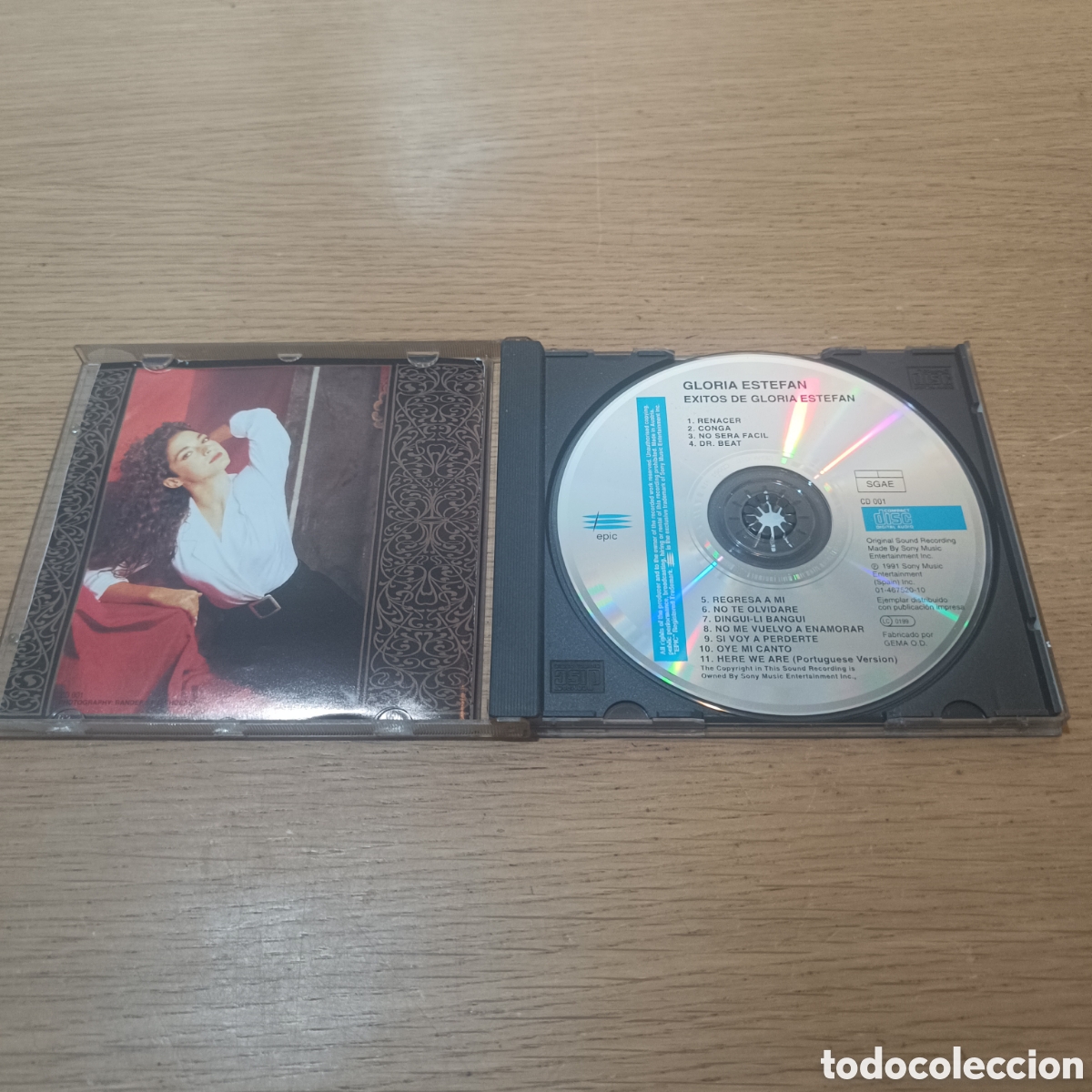 CDs de m&uacute;sica: Gloria Estefan CD &Eacute;xitos De Gloria Estefan - Foto 3