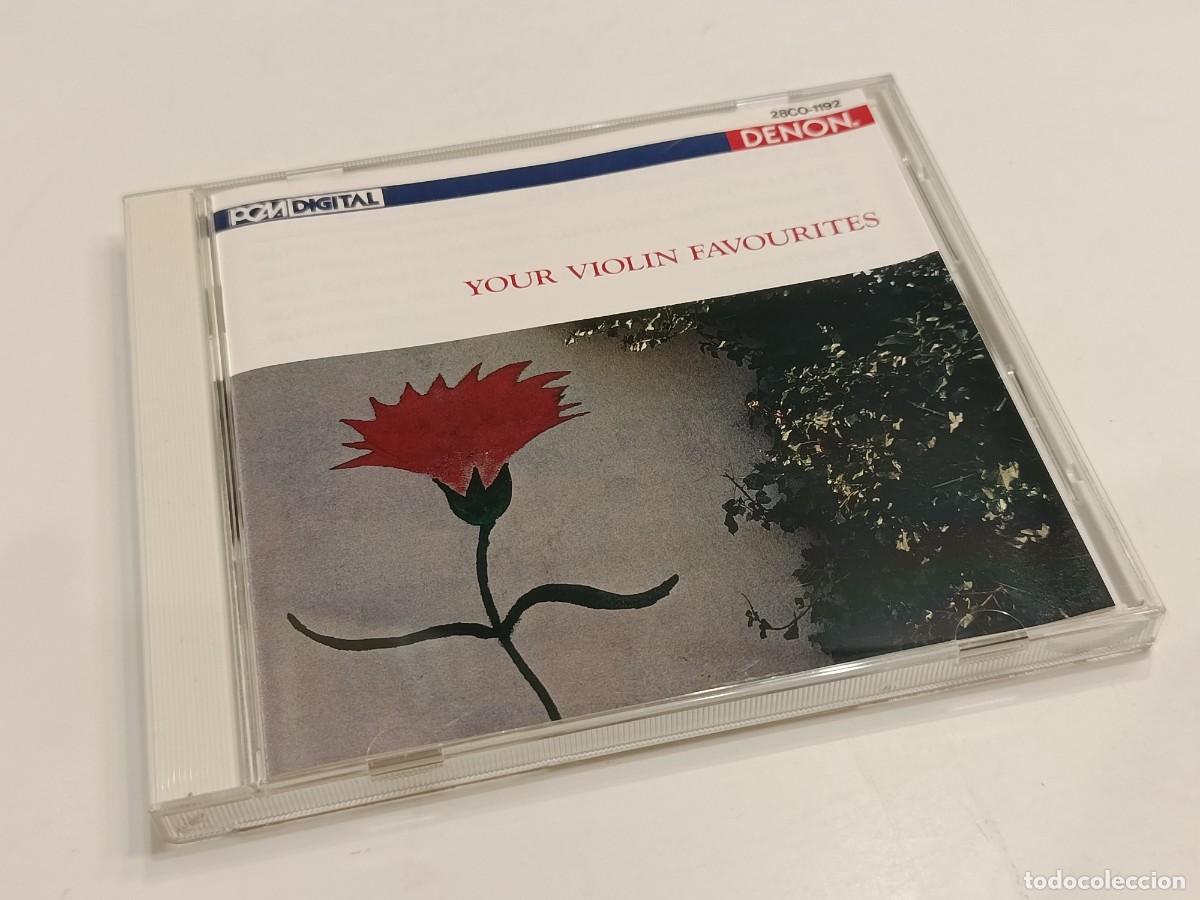 CD de M&uacute;sica: YOUR VIOLIN FAVOURITES - DENON JAPAN CD 28CO-1192 (1986) - NUEVO